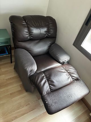 Sillón relax Cecotec marrón