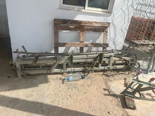 Barra herbicida agrícola usada