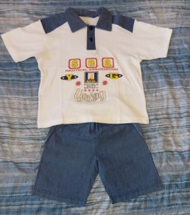 Completo bimbo estivo taglia 6 anni