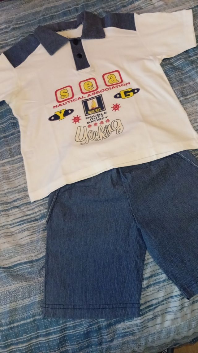 Completo bimbo estivo taglia 6 anni