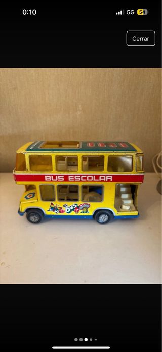Bus escolar antiguo obertoys