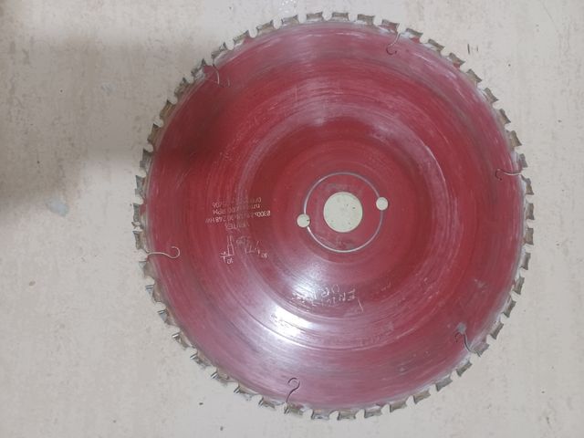 2 DISCOS de sierra madera 30cm.