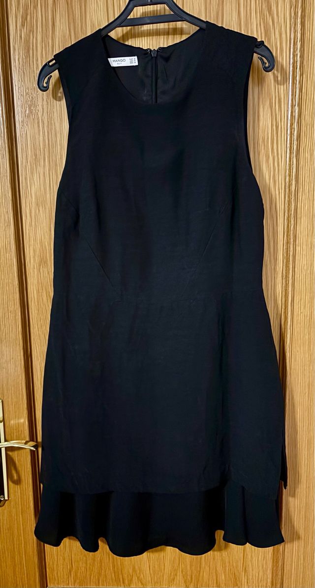 Vestido Mango negro - talla M