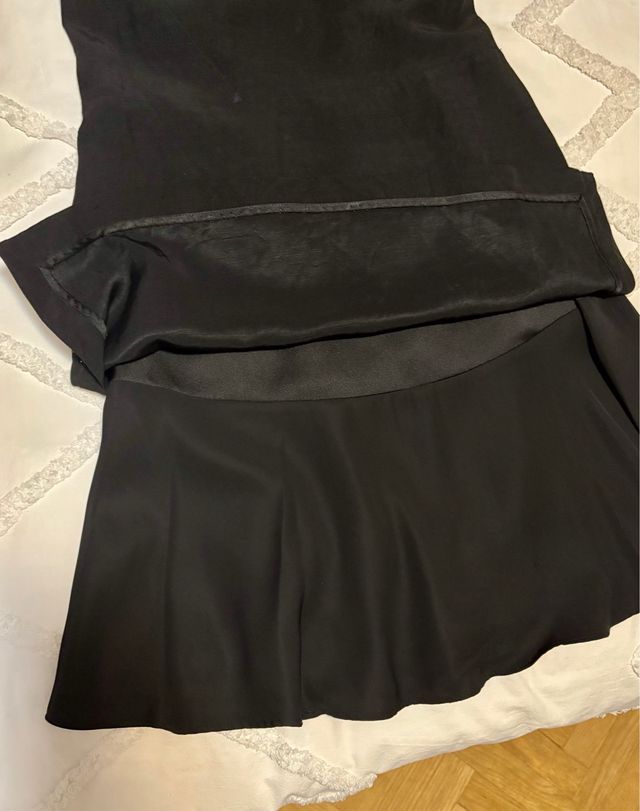 Vestido Mango negro - talla M