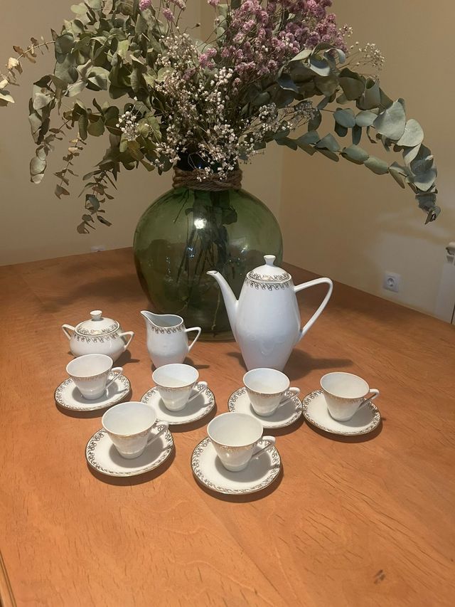 Juego té Santa Clara - Porcelana