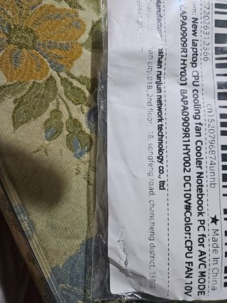 Ventilador Portátil FCN - Nuevo