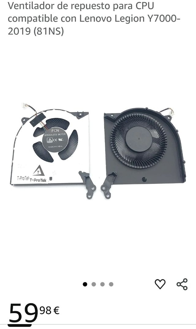 Ventilador Portátil FCN - Nuevo