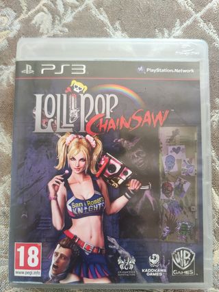 Lollipop Chainsaw  PS3 PAL ESPAÑA + Manual