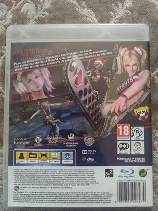 Lollipop Chainsaw  PS3 PAL ESPAÑA + Manual