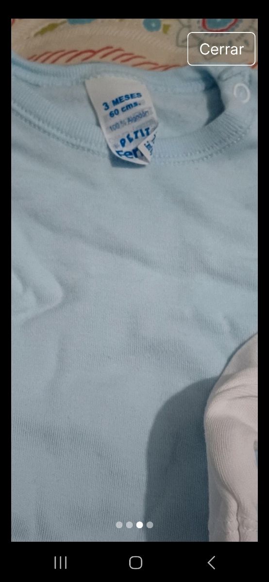 4 Bodys Bebé Ferry's 60cms