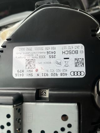 Cuadro Audi A6 C7 de 2012