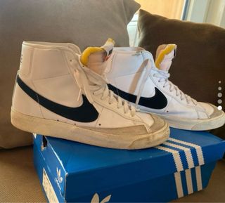 Nike Blazer Mid - Scarpe Bianche Nere