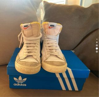 Nike Blazer Mid - Scarpe Bianche Nere