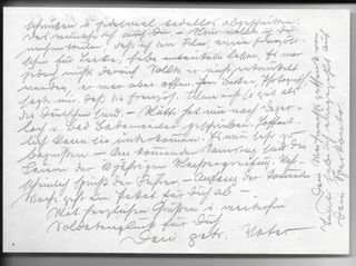 Carta Original WWII Alemania