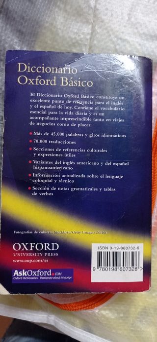Dictionary Oxford Basico 