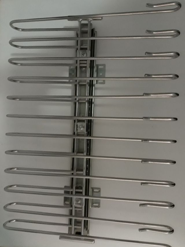 Pantalonera deslizante metalica