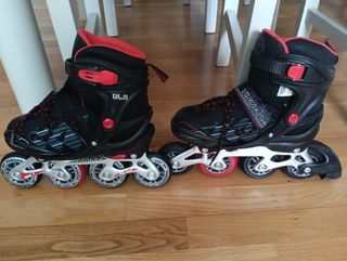 Patines en línea Tijuana 34-37 y bolso transporte