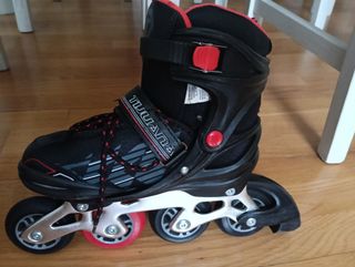 Patines en línea Tijuana 34-37 y bolso transporte