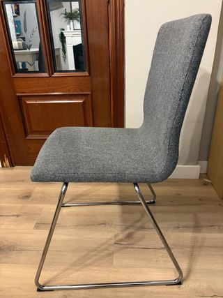 Silla Ikea Lillanas Gris