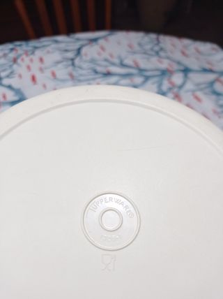 Set 3 vassoi / contenitori Tapperware beige