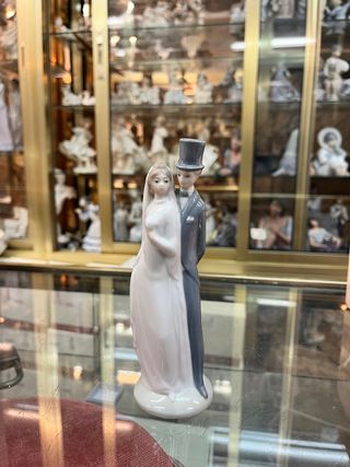 Novio y Novia Nao de Lladró: Figura para tarta