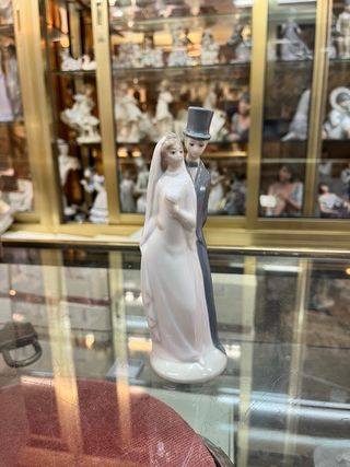 Novio y Novia Nao de Lladró: Figura para tarta
