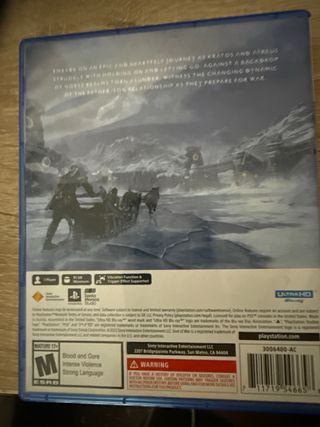 God of War Ragnarök PS5 - Juego semi nuevo