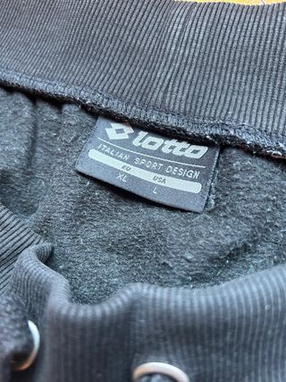 Lotto Pants Reflectice Logo – Black – XL