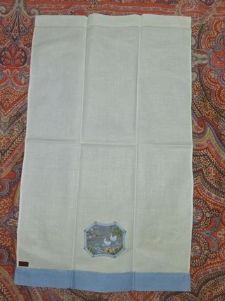 Set 3 Asciugamani Salviette bagno Viso puro Cotone