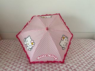Paraguas Hello Kitty niña