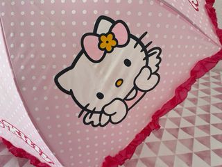 Paraguas Hello Kitty niña