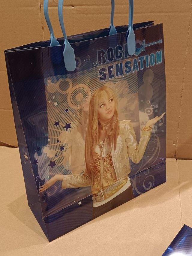 LOTE 8 Bolsas Hannah Montana 2006 vintage