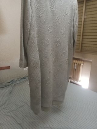 Traje chaqueta beige