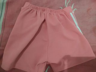 Falda pantalón rosa -talla única