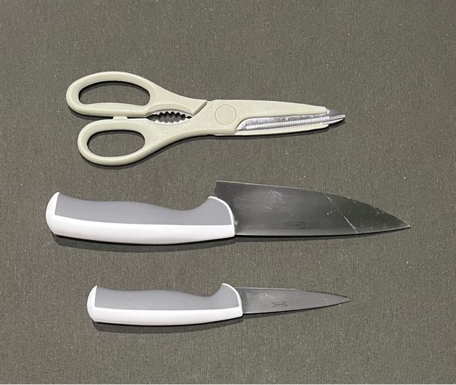 Juego de cuchillos y tijeras Ikea