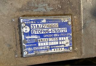 Depósito gasoil homologado usado