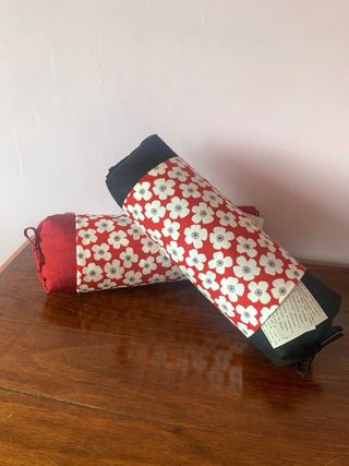 Poggiatesta Giapponesi - Rosso & Bianco