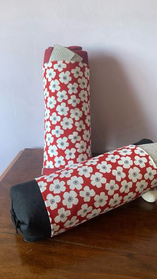 Poggiatesta Giapponesi - Rosso & Bianco