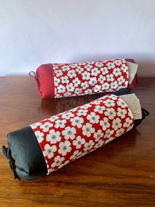 Poggiatesta Giapponesi - Rosso & Bianco