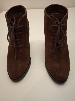 Botines ante marrón