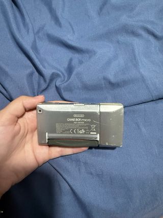 Game Boy Micro plata