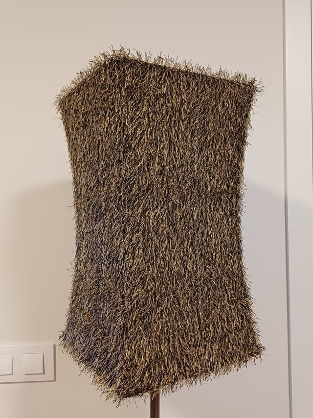 Lámpara pie marrón - Estilo vintage