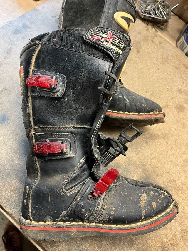 Botas Motocross enduro axo Boxer Junior