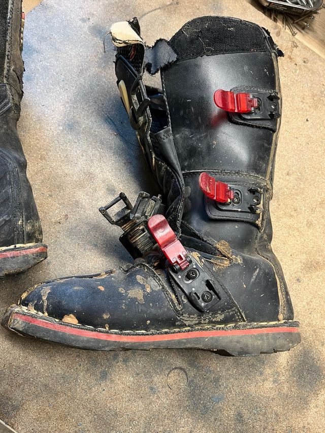 Botas Motocross enduro axo Boxer Junior