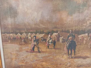 Cuadro antiguo paisaje