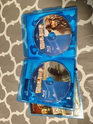Piratas del Caribe: Blu-ray