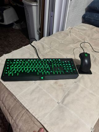 Razer teclado y ratón - gaming nuevos