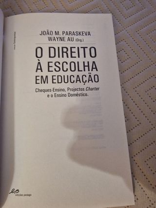O Direito à Escolha em Educação