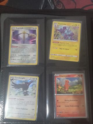 Cartas Pokémon: GreedentV, Mightyena, Palkia