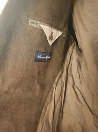 Americana pana Massimo Dutti - marrón
